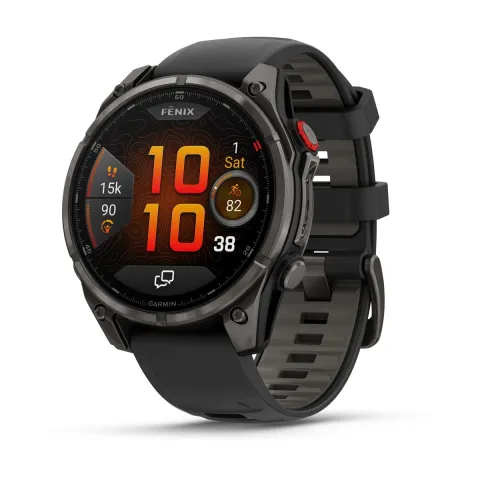 Garmin fenix 8 Pro - 47mm AMOLED, Sapphire, Carbon grey DLC titanium