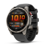 Garmin fenix 8 Pro – 47 mm AMOLED, safyras, titanas, grafitas/juoda
