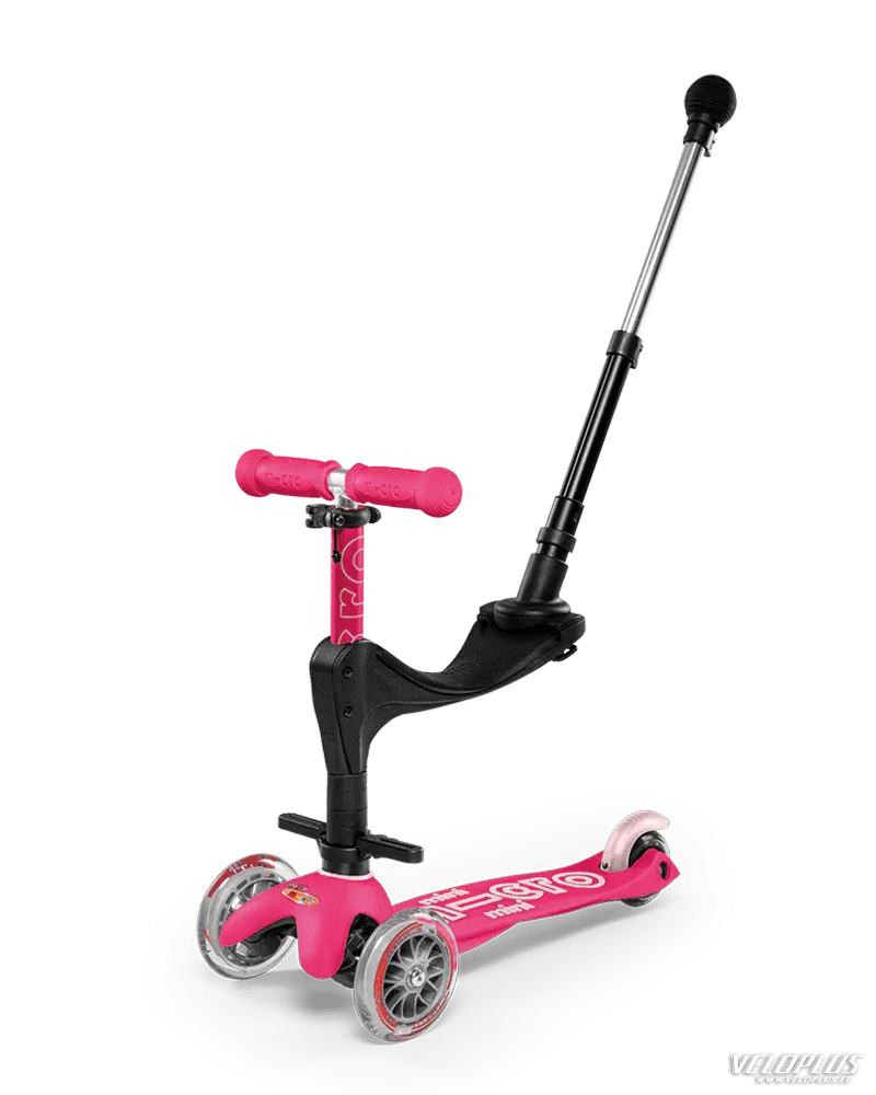 Skrejritenis Micro Mini Deluxe 3in1 Plus LED