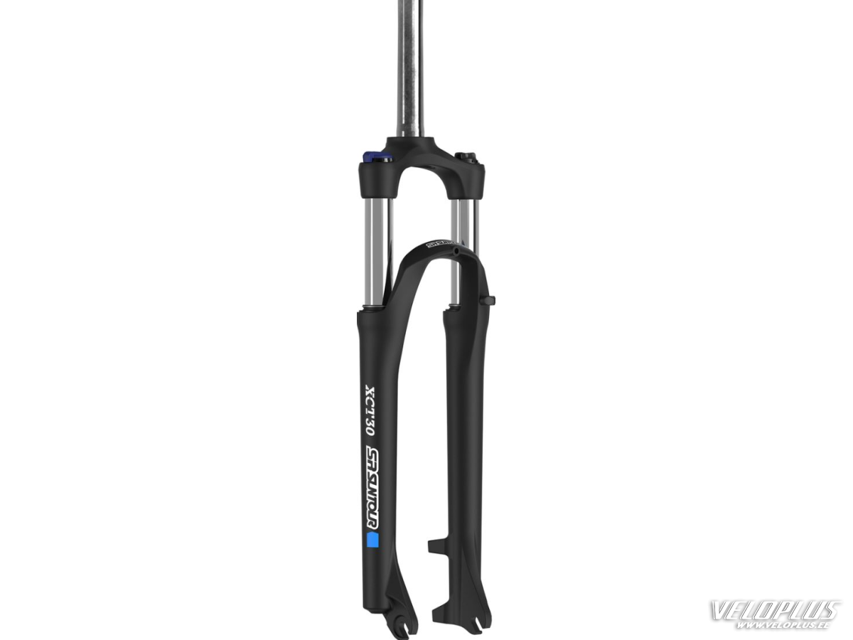 Priekšējā dakša SR Suntour XCT 30 HLO DS 27,5" 100 mm 1-1/8" QR, matēti melna