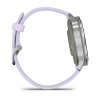 Garmin Venu 4 - 41mm Silver with Periwinkle silikona siksniņu thumbnail 5