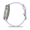 Garmin Venu 4 - 41mm Silver with Periwinkle silikona siksniņu thumbnail 8