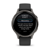 Garmin Venu 4 – 41 mm, Slate, melna silikona siksna thumbnail 6