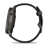 Garmin Venu 4 - 45mm Slate with Black Silicone Band thumbnail 8