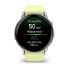 Garmin Venu 4 – 45 мм серебристый с лимонно-жёлтым силиконовым ремешком thumbnail 2