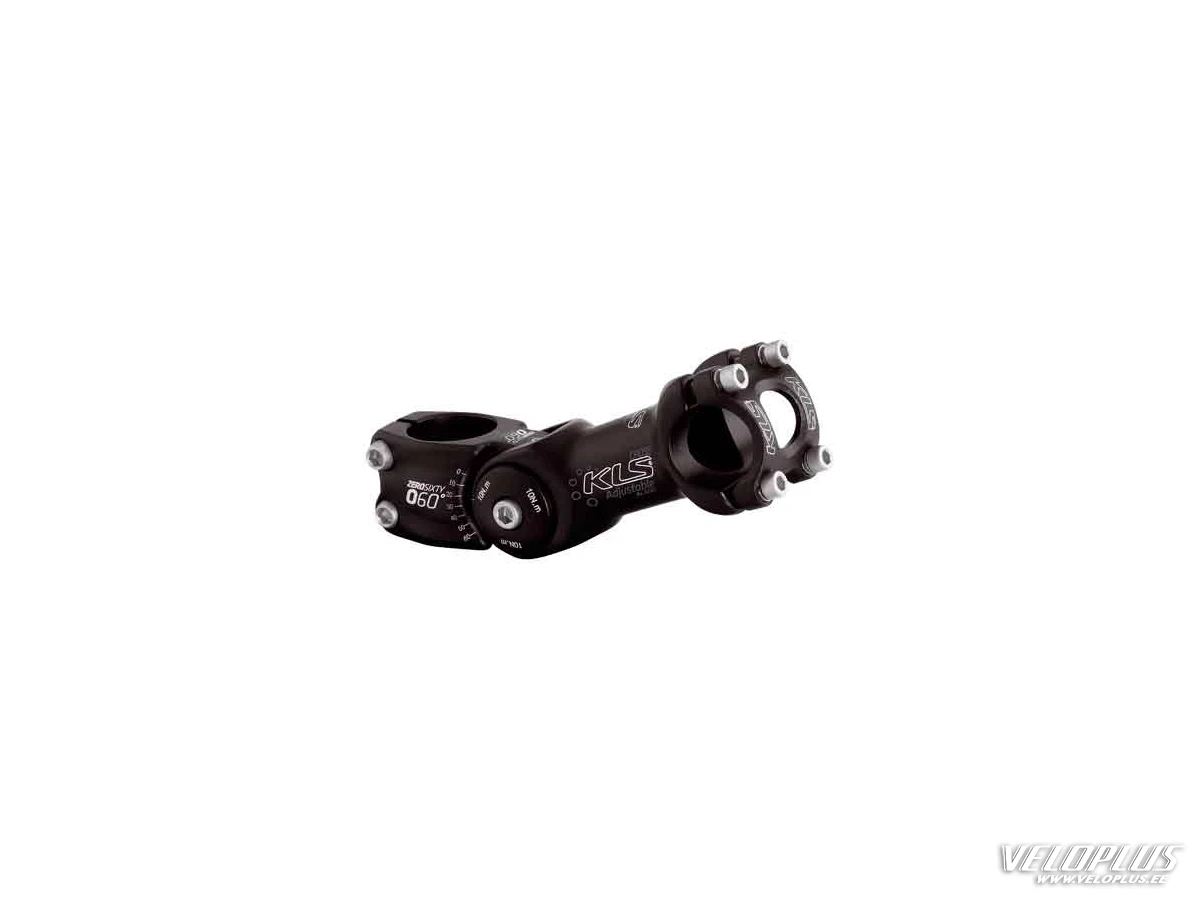 Stem KLS Cross must 110mm reguleeritav