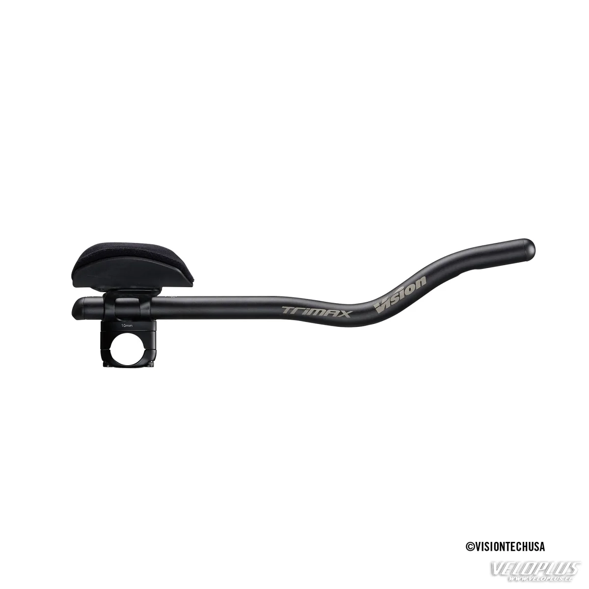 VISION TriMax CLIP-ON ADJ JS-Bend aerostūre melna 245/385 mm A9