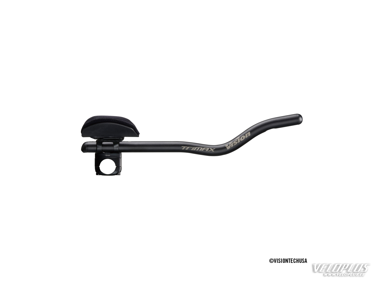 Handlebar VISION TriMax CLIP-ON ADJ JS-bend black 245/385mm A9