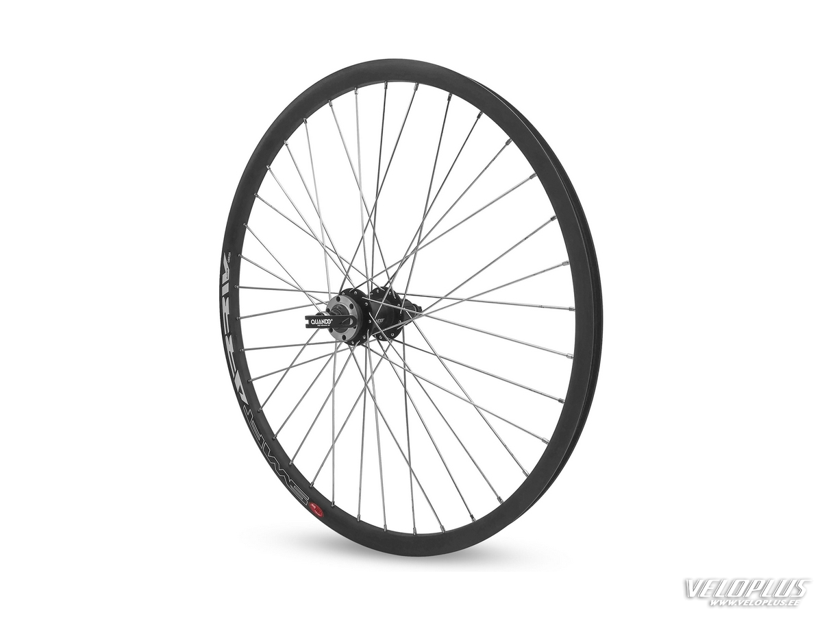 Galinis ratas 26" Stars kasetei 8–11 p. diskas 6 varžtai QR