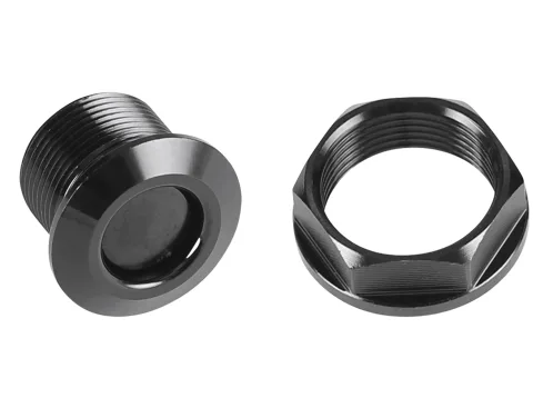 Cube akumuliatoriaus dangtelio mygtukų komplektas 22 mm M17 (18-01049), (18-04507)