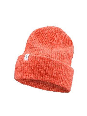 Шапка Craft Urban High Beanie OZ розовато-оранжевая