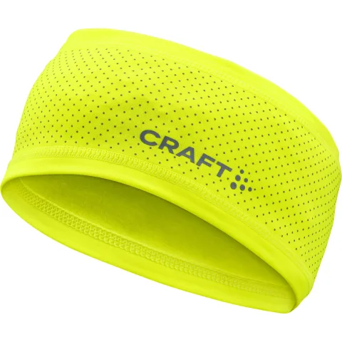 Повязка CRAFT LUMEN FLEECE HEADBAND 2 ярко-жёлтая/светоотражающая