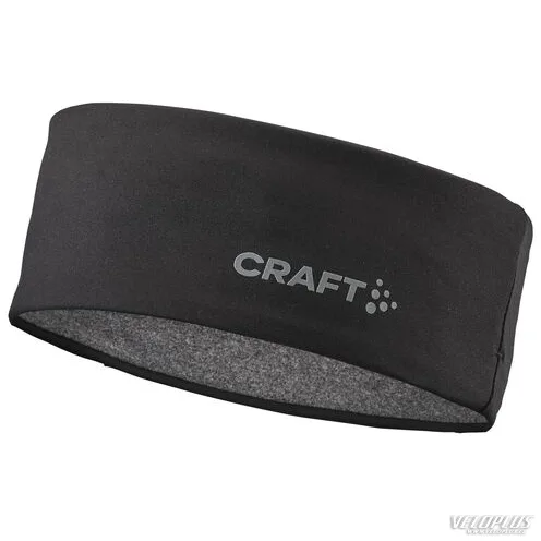 GALVAS LENTE CRAFT ADV WINDBLOCK FLEECE HEADBAND melna