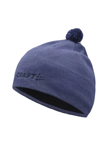 Шапка Craft ADV Nordic Training Merino Beanie сливово-фиолетовая