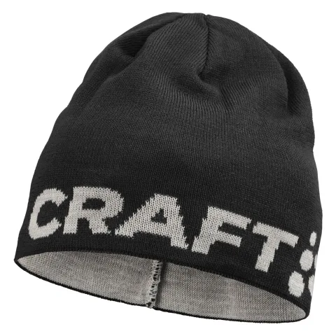 Шапка CRAFT ADV NORDIC TRAINING MERINO LOGO чёрная
