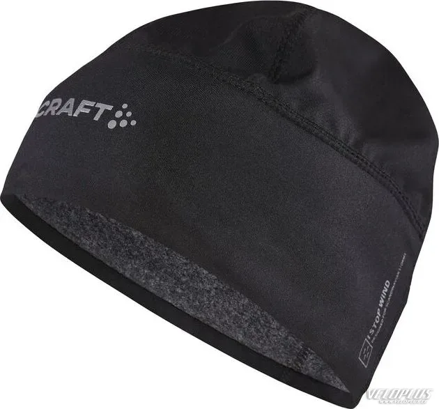 CEPURE CRAFT ADV WINDBLOCK FLEECE HAT melna