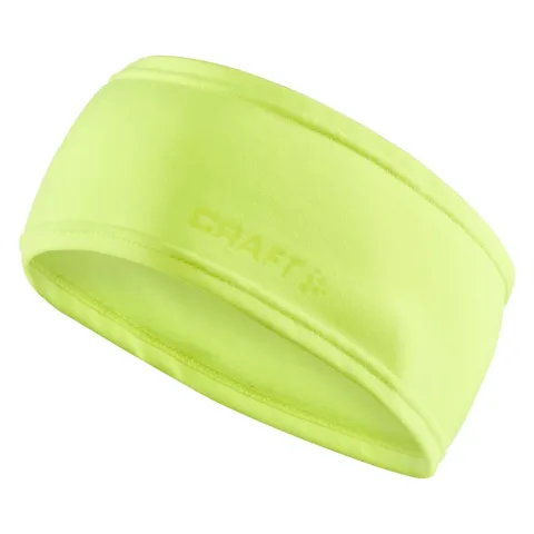 Galvos juosta CRAFT CORE ESSENCE THERMAL ryškiai geltona