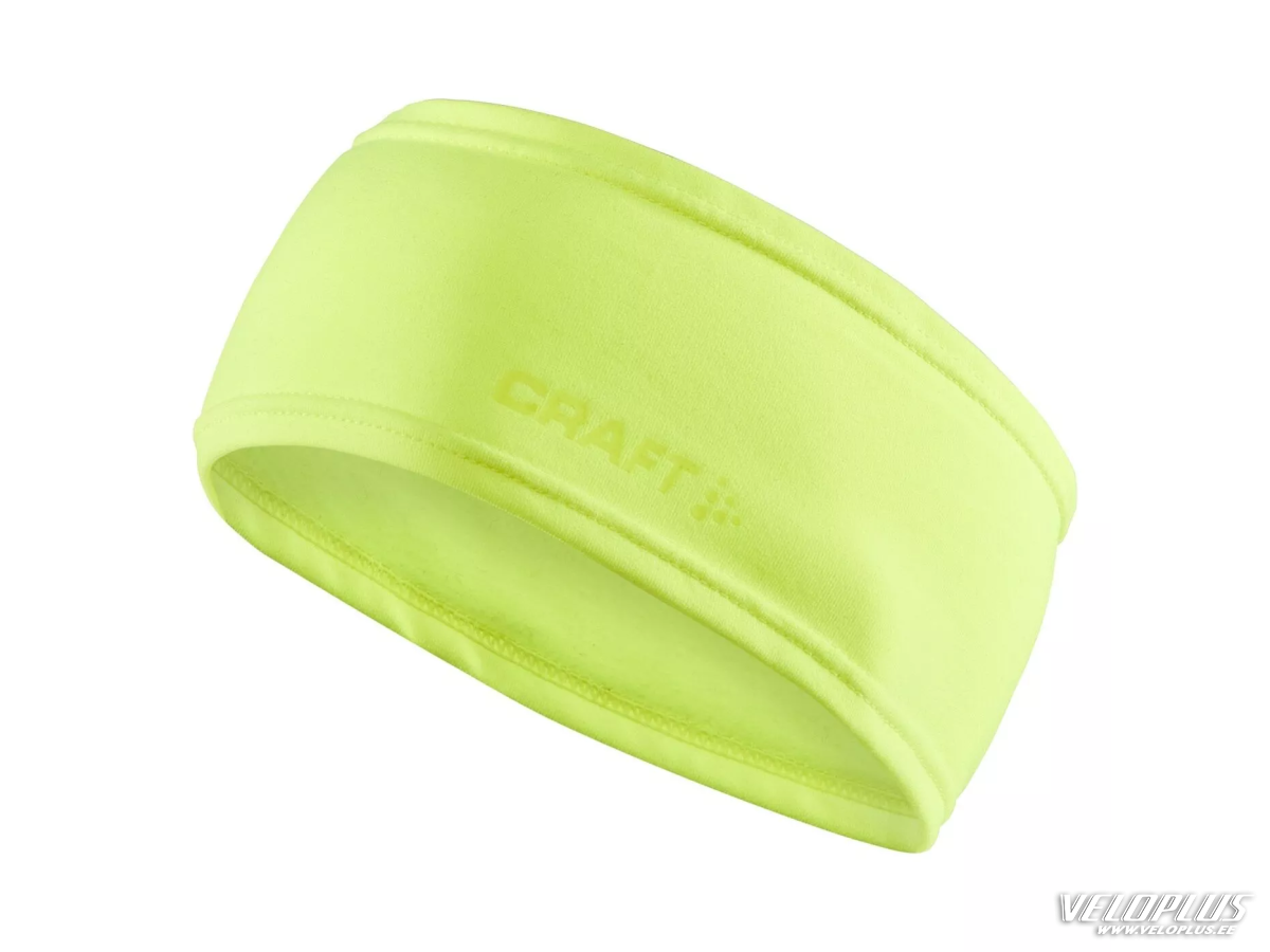 CRAFT CORE ESSENCE THERMAL Headband neon yellow