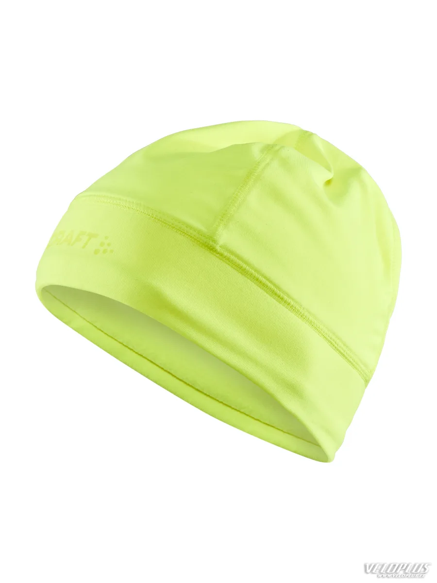 Kepurė CRAFT CORE ESSENCE THERMAL ryškiai geltona