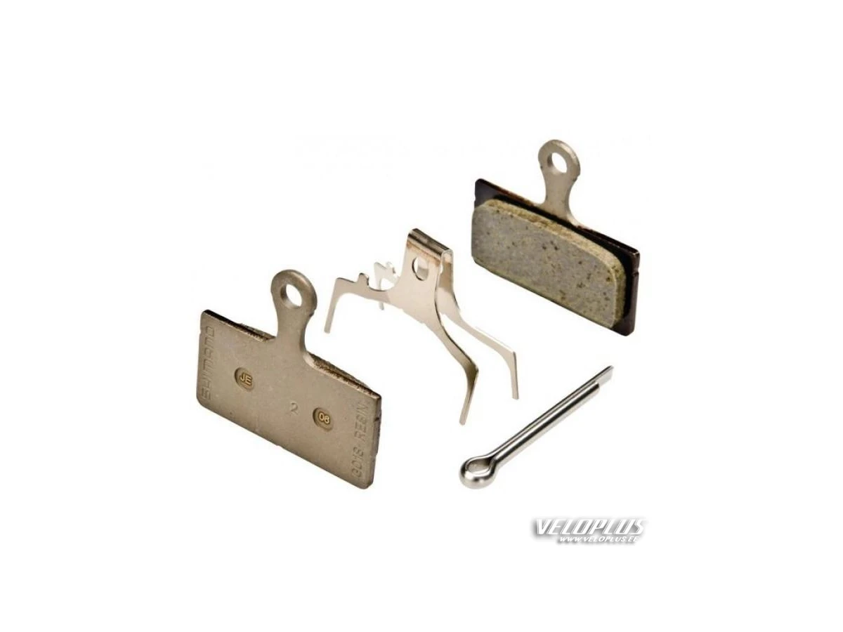 Ketaspiduriklotsid Shimano G01S resin paar SLX/XT