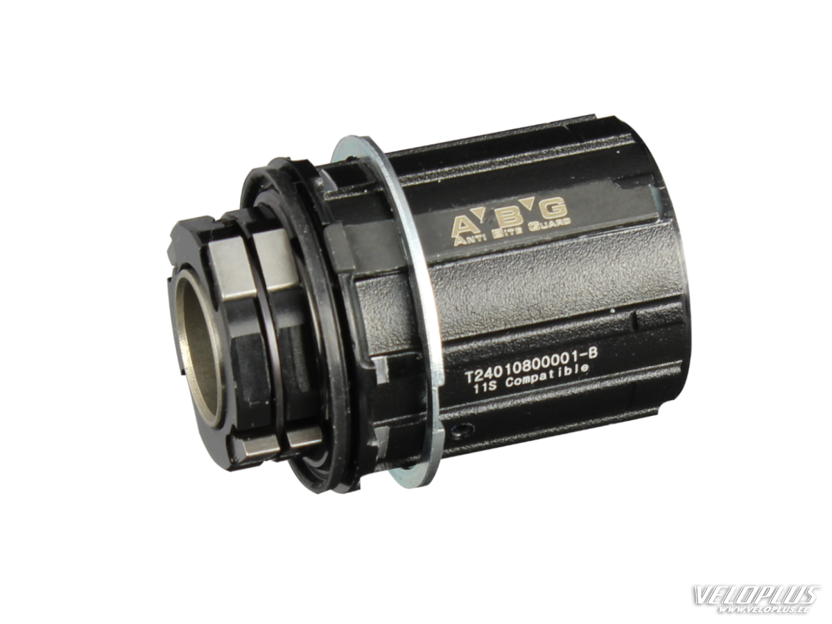 Vapaaakselin runko Novatec B2 Shimano HG 8–11-vaihteinen, 4 kynsillä, alumiini ABG