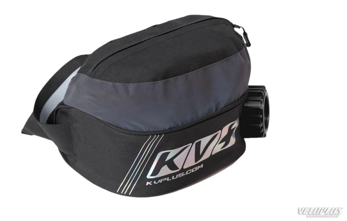 KV+ THERMO REFLEX juomavyö 1L musta/heijastava