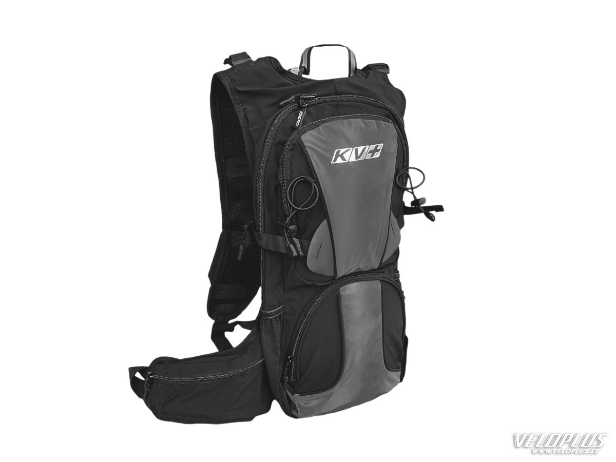 KV+ PIONEER Backpack black/reflective 5L (fits up to 2L hydration bladder)
