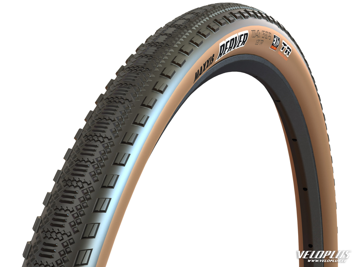 Väliskumm Maxxis Reaver 700x45 EXO Tubeless Ready TANWALL