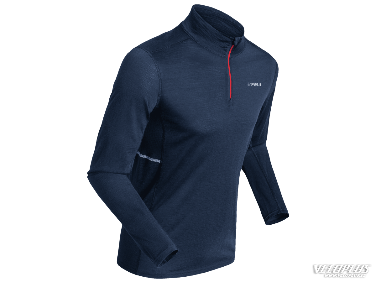Meeste pesusärk B/DAEHLIE Performance Wool Half Zip sinine
