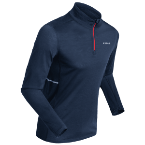 Meeste pesusärk B/DAEHLIE Performance Wool Half Zip sinine