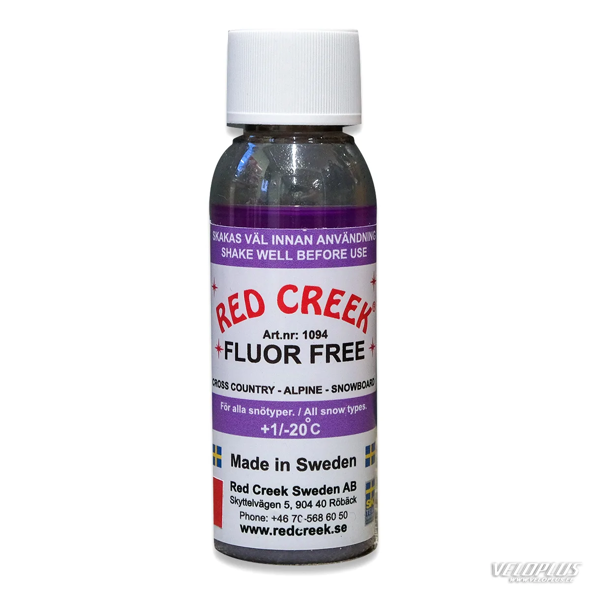 Slēpju smēre RED CREEK FLOUR FREE COLD VIOLET +1°/-20°C 90ml