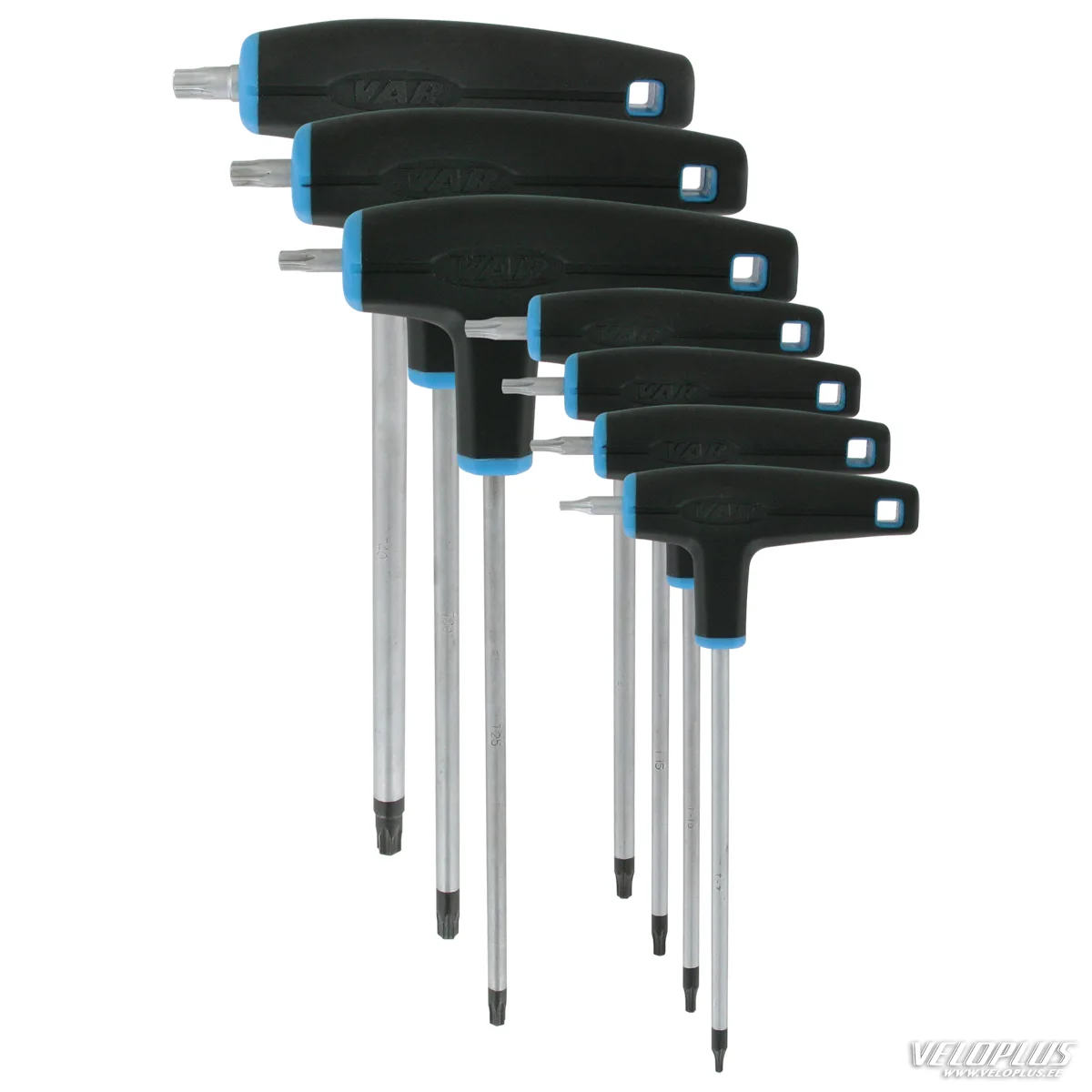 Torx võtmete komplekt VAR TOOL GAME 7 T7–T40 T-käepide