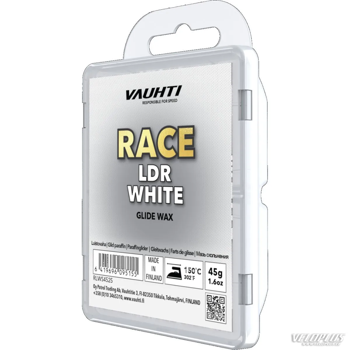 Võistlusmääre VAUHTI RACE LDR WHITE 45g