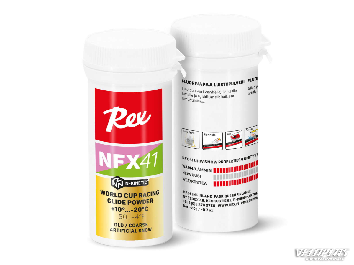 Powder REX NFX 41 Roheline/Roosa vana lumi -8…-20°C 20g