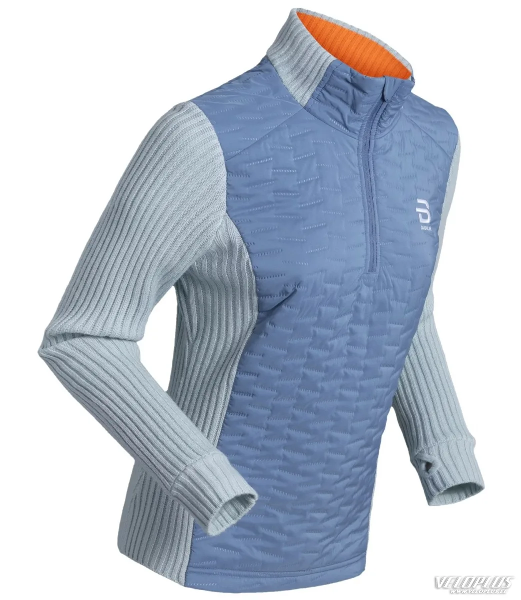 Sieviešu Džemperis B/DAEHLIE HALF ZIP COMFY 2.0 WMN Moonstone Blue