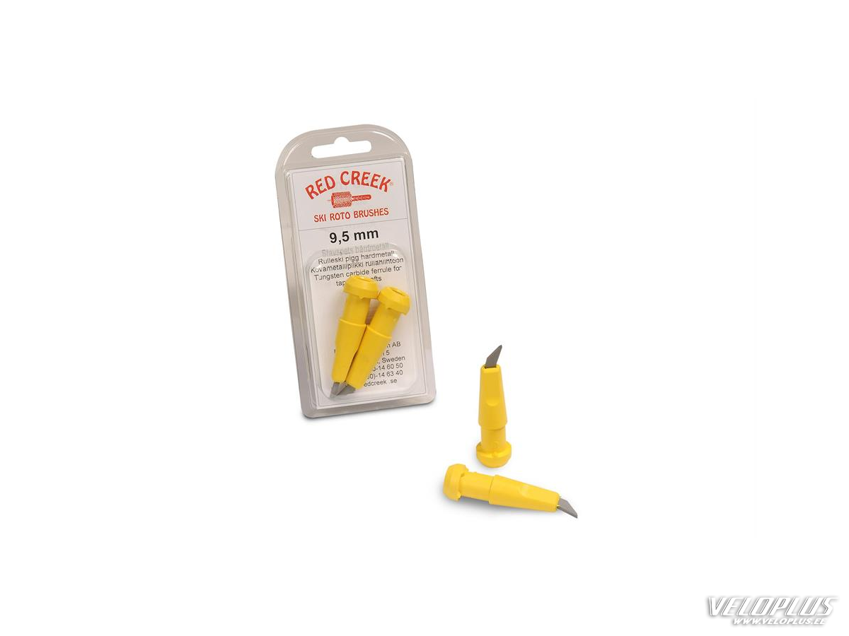 Roller Ski Pole Tips RED CREEK 10.5 mm - Yellow