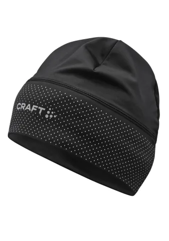 Шапка Craft Lumen Fleece Шапка 2 черный/светоотражающий