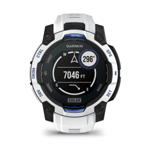 Garmin Instinct 3 - 45 mm, Solar, Balta akmens krāsā