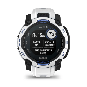 Garmin Instinct 3 - 45 mm, Solar, Balta akmens krāsā