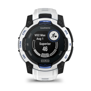 Garmin Instinct 3 - 45 mm, Solar, Balta akmens krāsā
