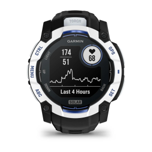 Garmin Instinct 3 - 50 mm, Solar, Balta akmens krāsā