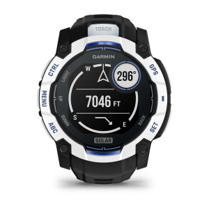 Garmin Instinct 3 - 50 mm, Solar, Balta akmens krāsā