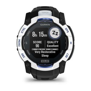 Garmin Instinct 3 - 50 mm, Solar, Balta akmens krāsā