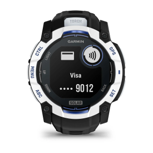 Garmin Instinct 3 - 50 mm, Solar, Balta akmens krāsā