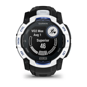 Garmin Instinct 3 - 50 mm, Solar, Balta akmens krāsā