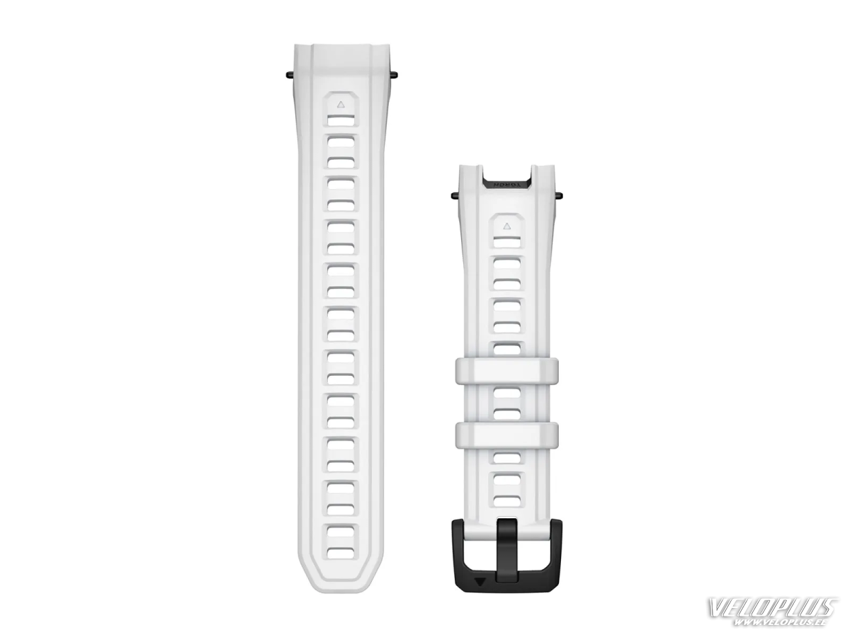 Pulksteņa siksniņa Garmin Instinct 3 - 45 mm (22mm) Whitestone silikona