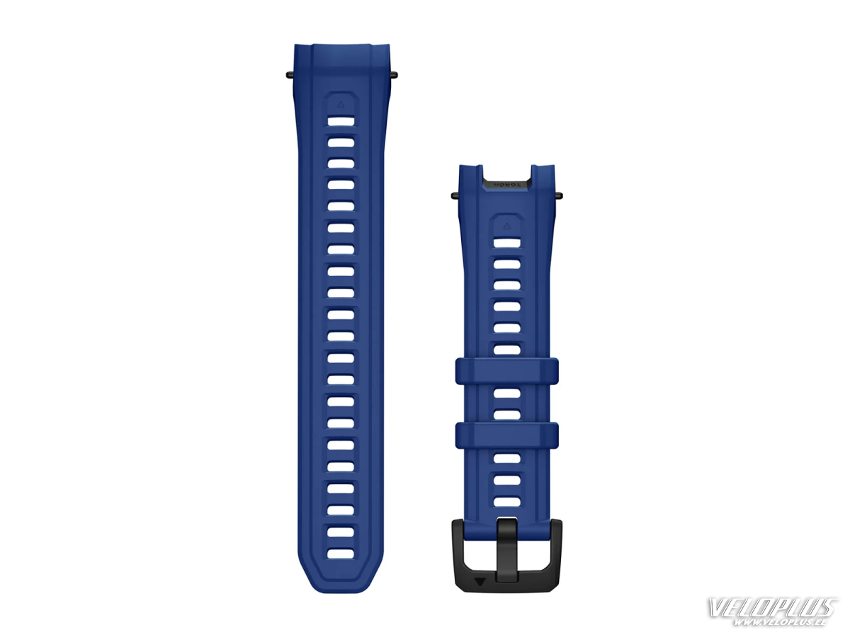 Pulksteņa siksniņa Garmin Instinct 3 - 45 mm (22 mm) Bolt Blue silikons