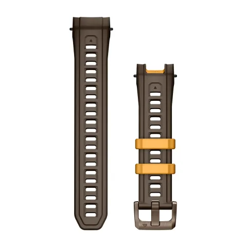 Kellarihm Garmin Instinct 3 - 45mm (22mm) Metallpandlaga pruun silikoonrihm