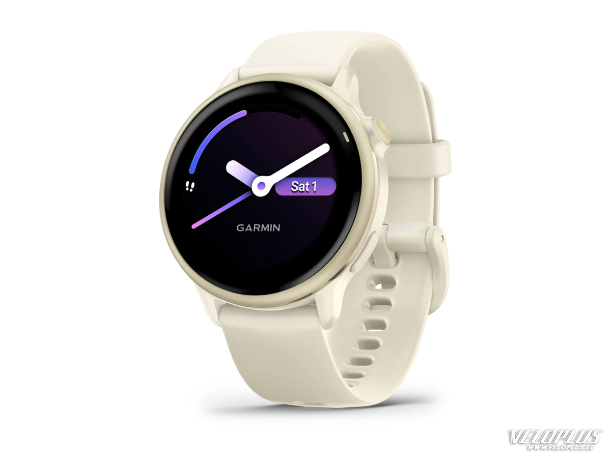 Garmin vivoactive 6, Lunar Gold with Bone Band