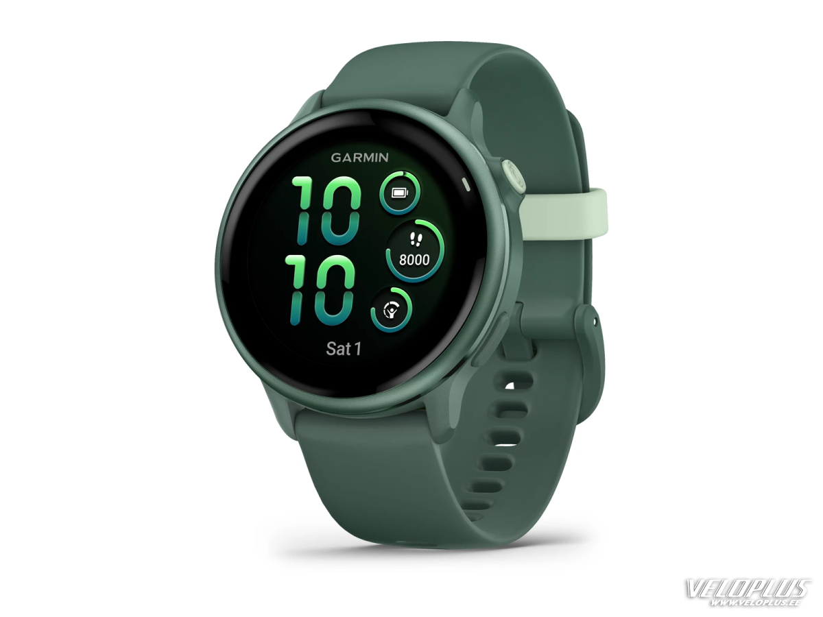 Garmin vivoactive 6, Metallinen jaspiksenvihreä
